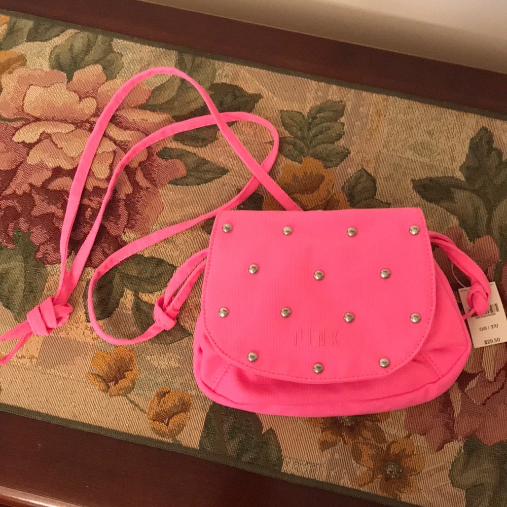 RARE Victoria’s Secret Pink grommet purse